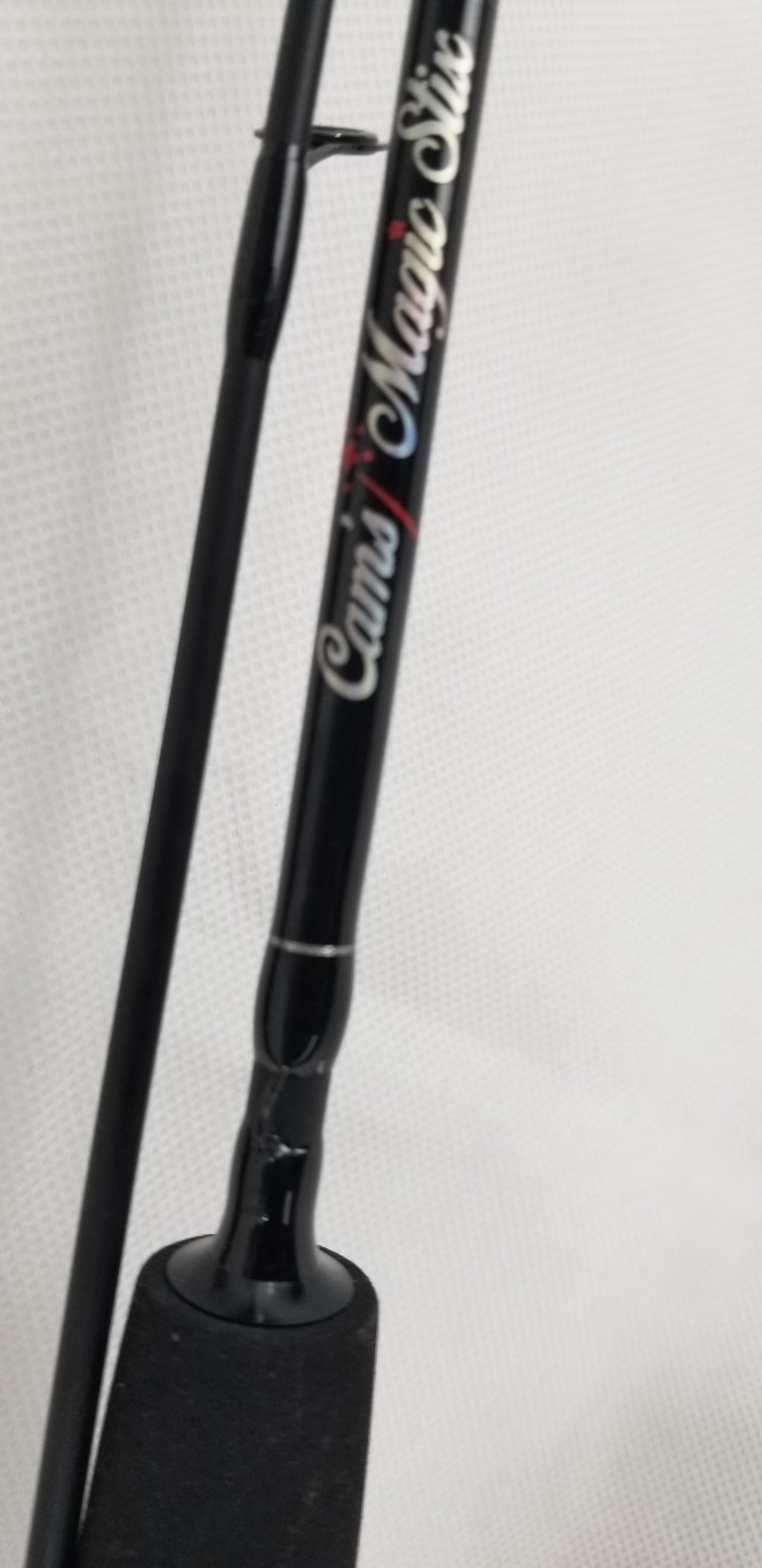 Cam's 6'0 (8+1) BB Black & Red "War Horse" Magic Stik Rod & Reel Combo