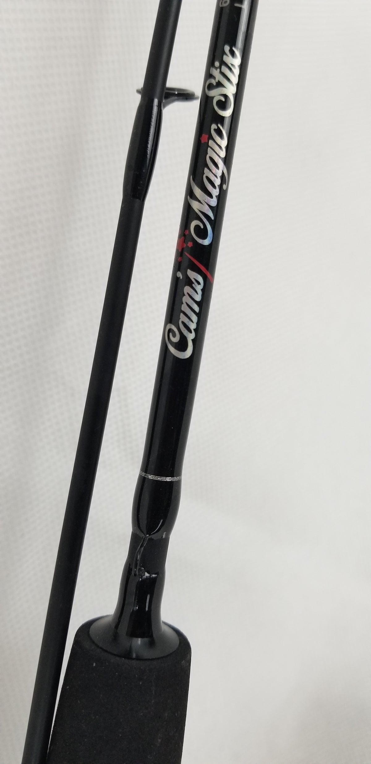 Cam's 6'0 (8+1) BB Black & Red "War Horse" Magic Stik Rod & Reel Combo