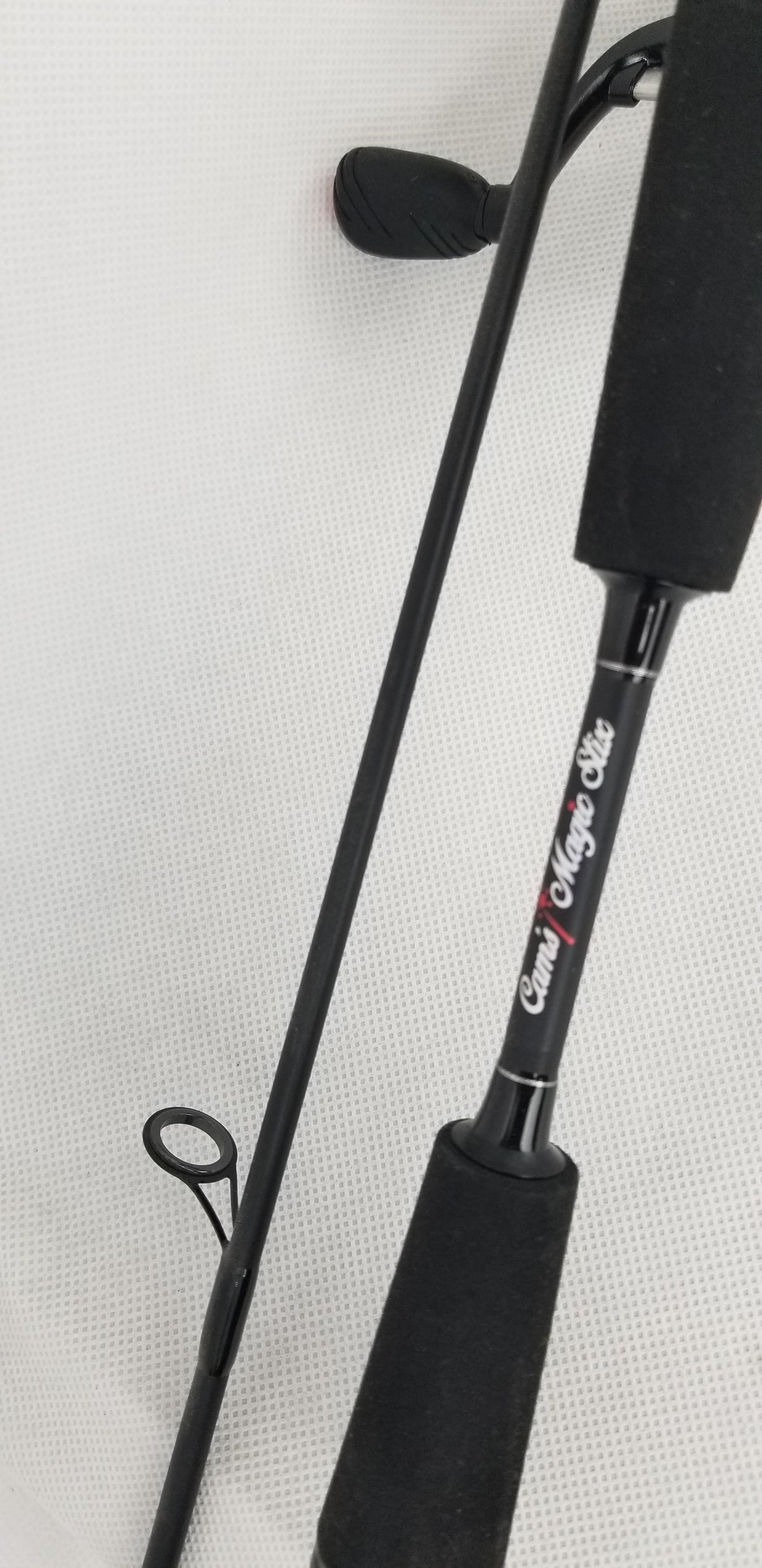 Cam's 6'0 (8+1) BB Black & Red "War Horse" Magic Stik Rod & Reel Combo