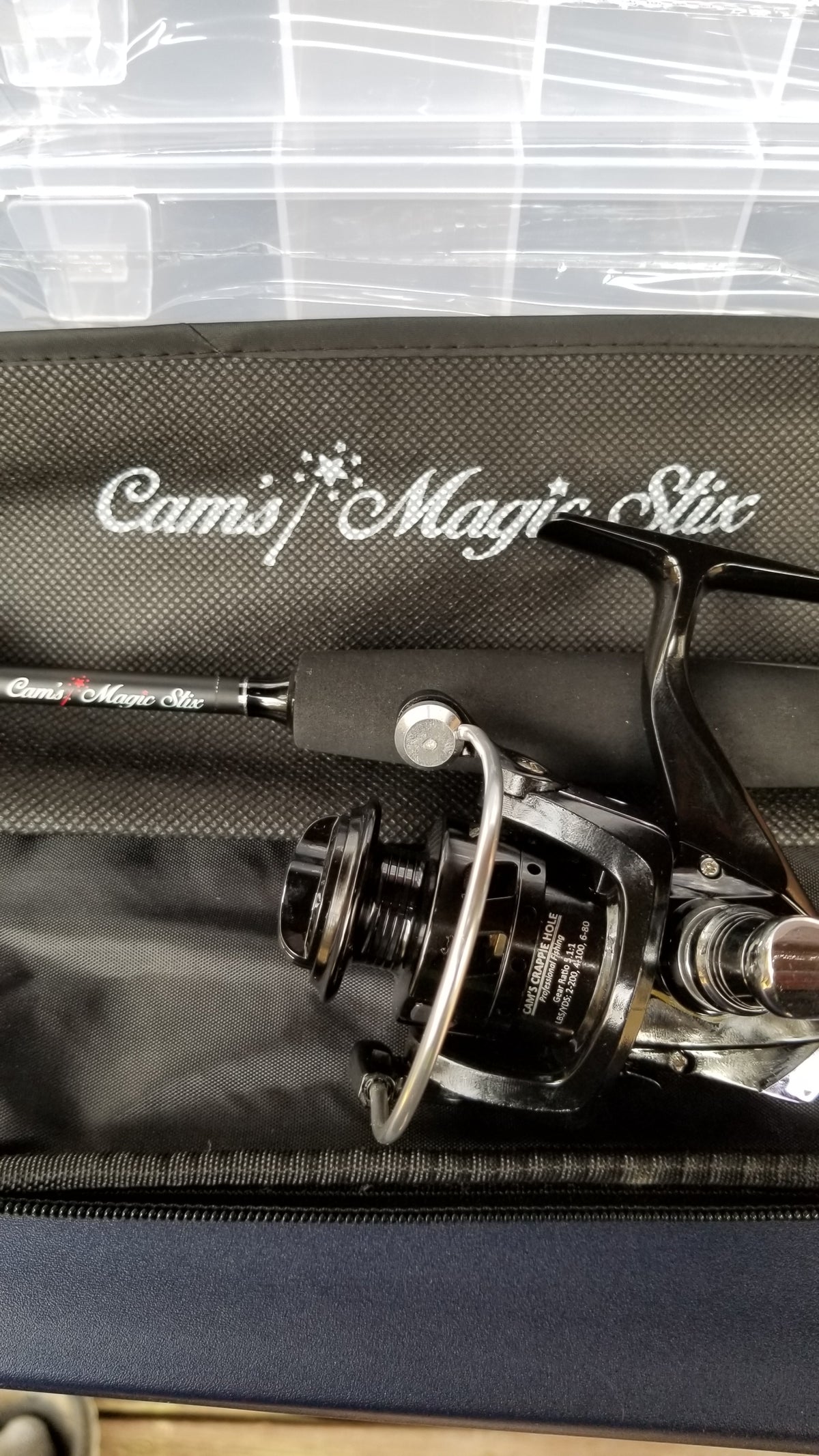 Cam's (Black Onyx) Magic Stik 6'0 (10+1 BB) Spinning Combo