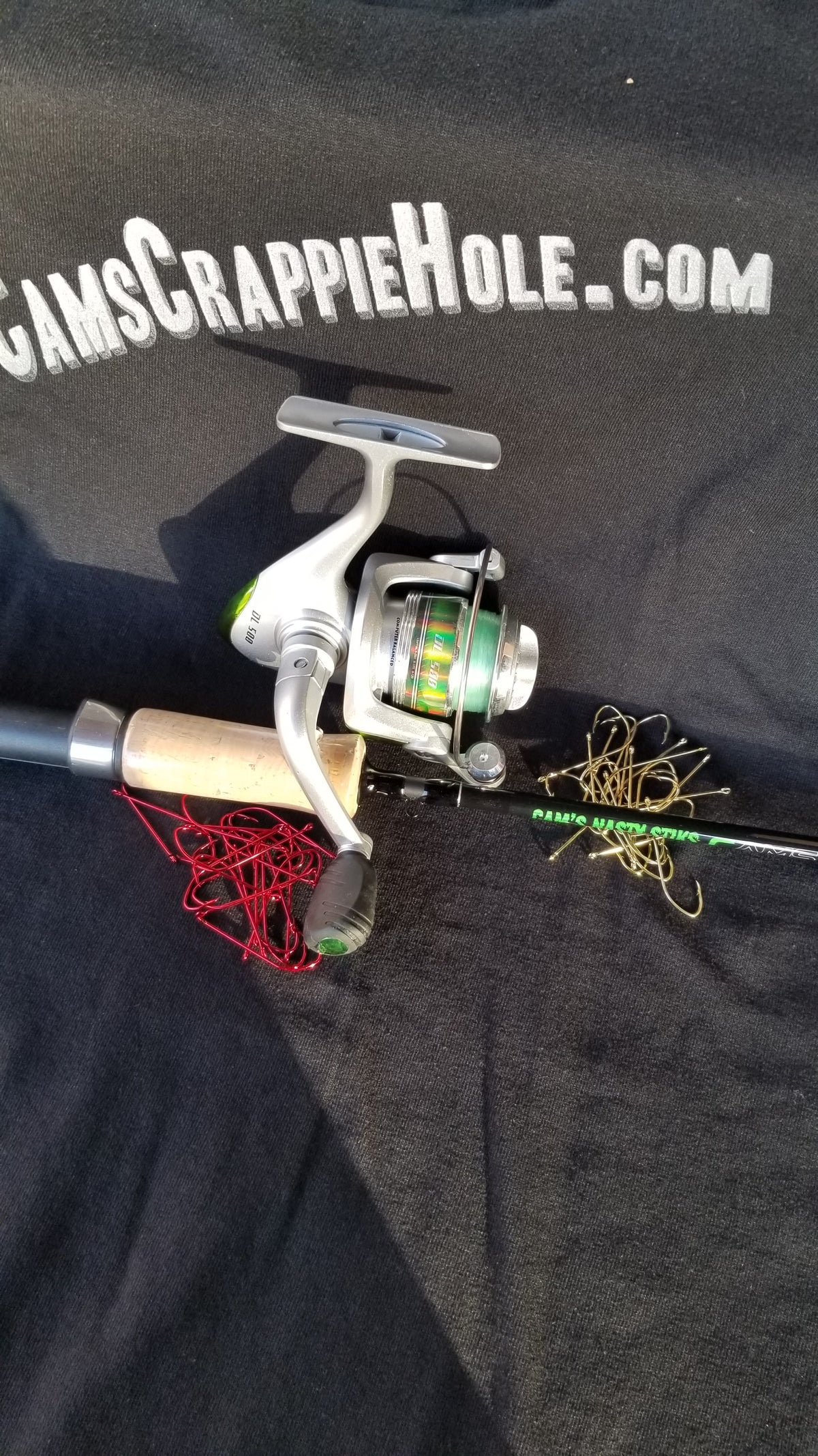 Cam's "Emerald" Nasty Stik MicroLite Rod and Reel Combo