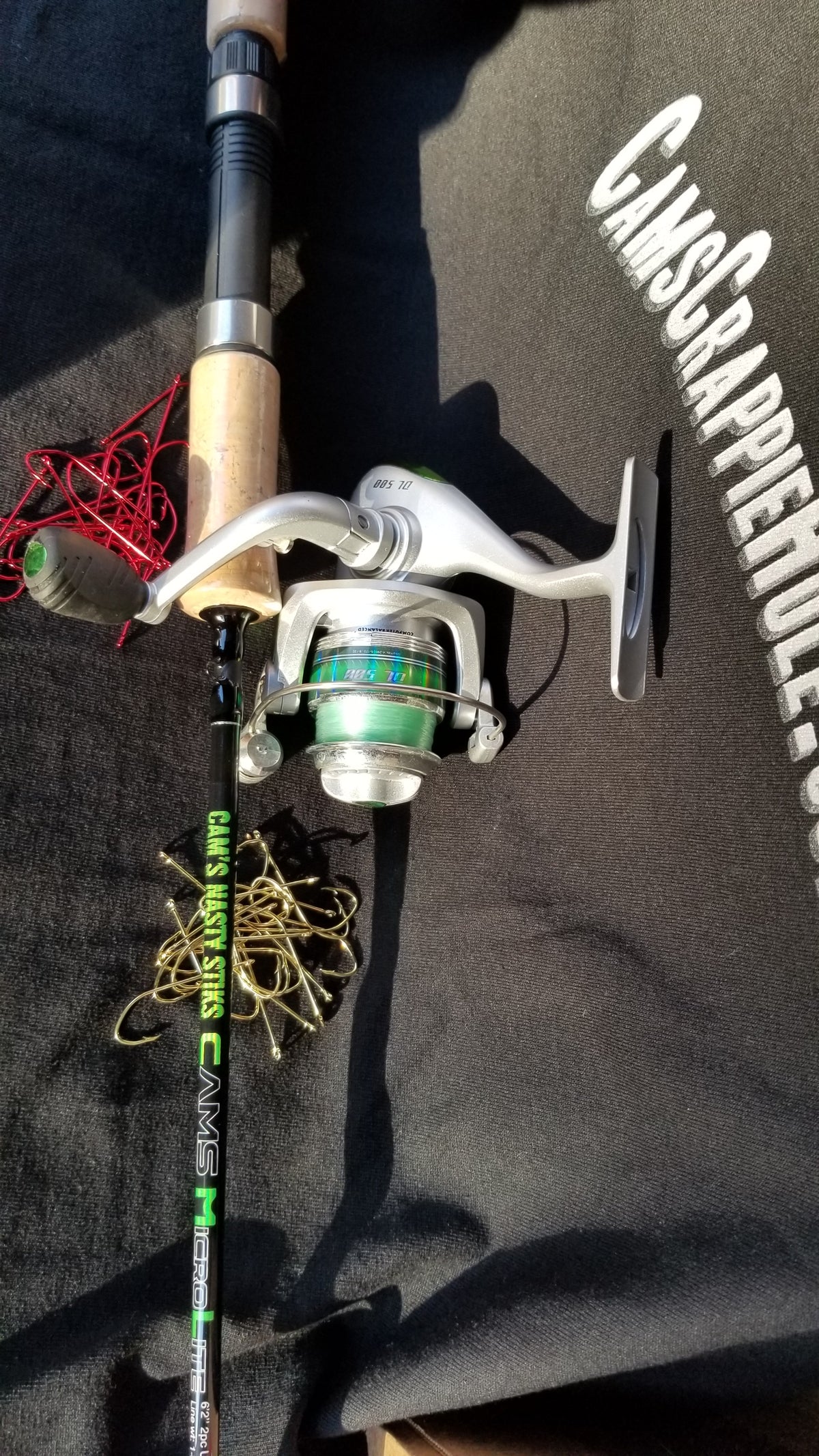 Cam's "Emerald" Nasty Stik MicroLite Rod and Reel Combo