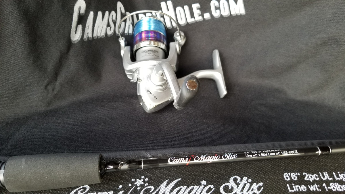 Cam's Magic Stik (3) BB 6'6" Spinning Combo
