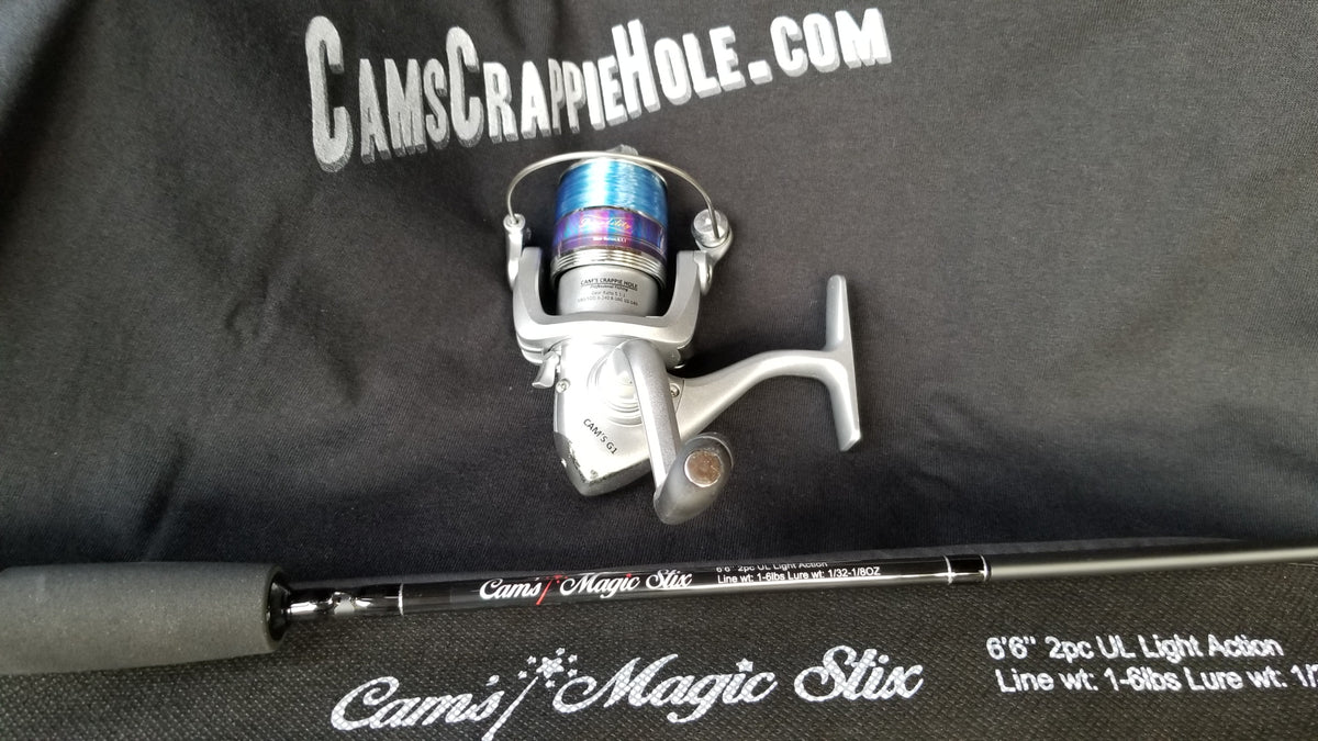 Cam's Magic Stik (3) BB 6'6" Spinning Combo