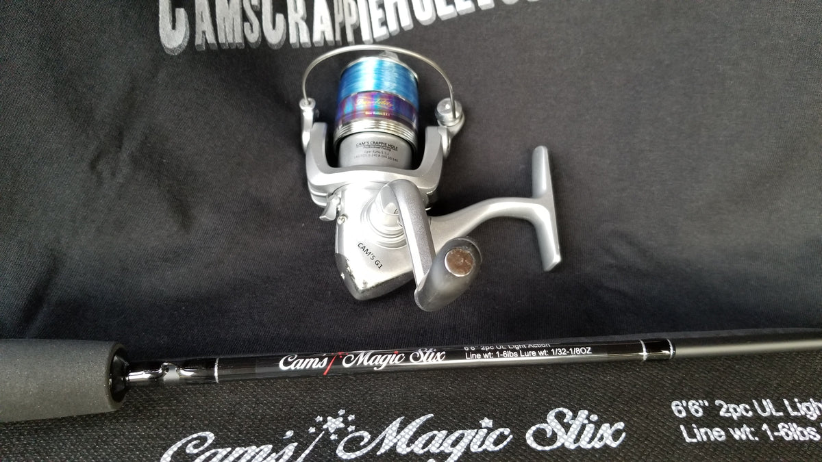 Cam's Magic Stik (3) BB 6'6" Spinning Combo