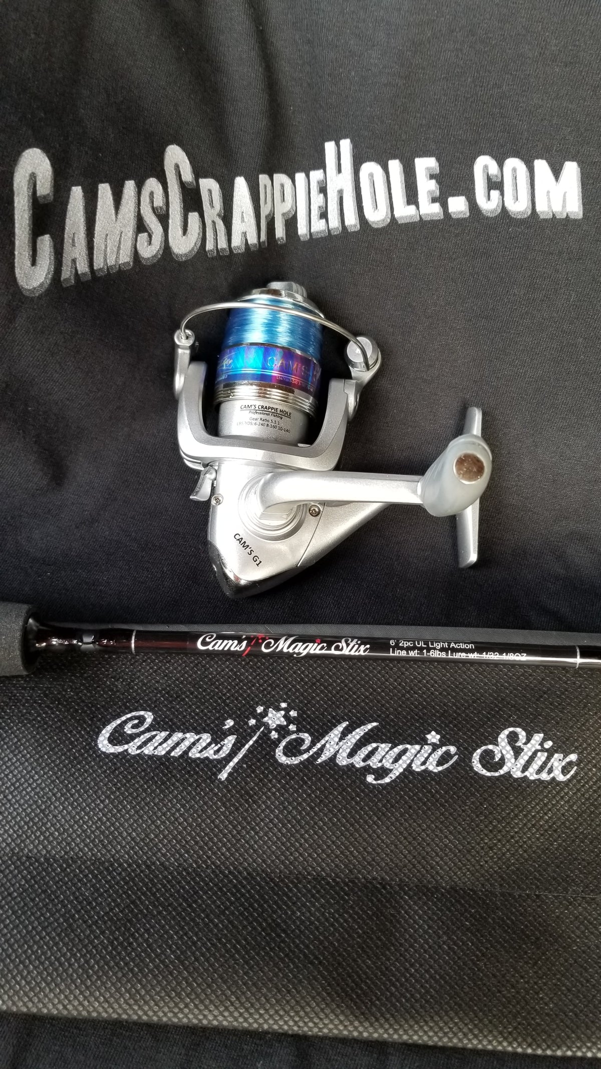 Cam's Magic Stik 6'0, (3BB) Spinning Combo