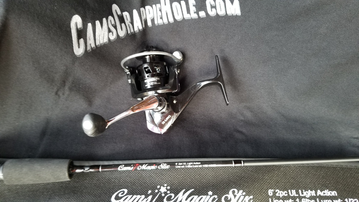 Cam's (Black Onyx) Magic Stik 6'0 (10+1 BB) Spinning Combo