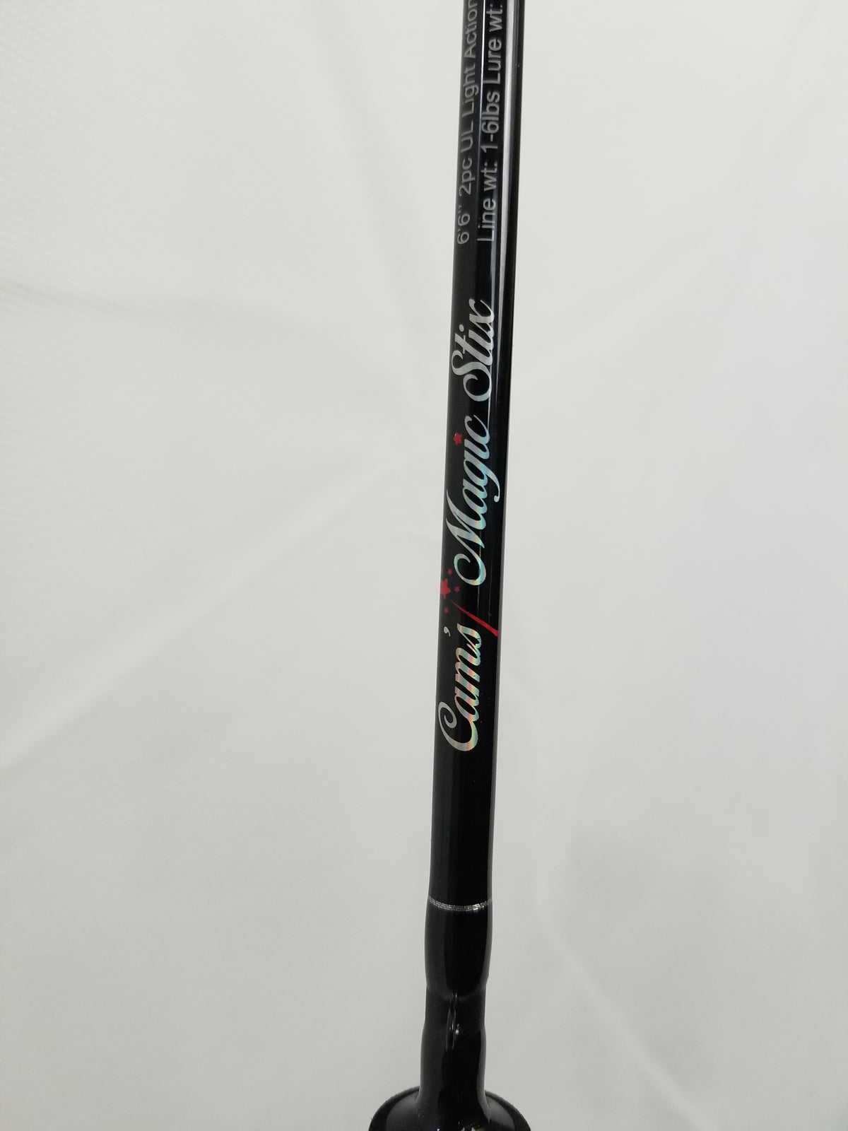 Cam's "Black Onyx"(10+1) Magic Stik 6'2 Rod and Reel Combo Kit