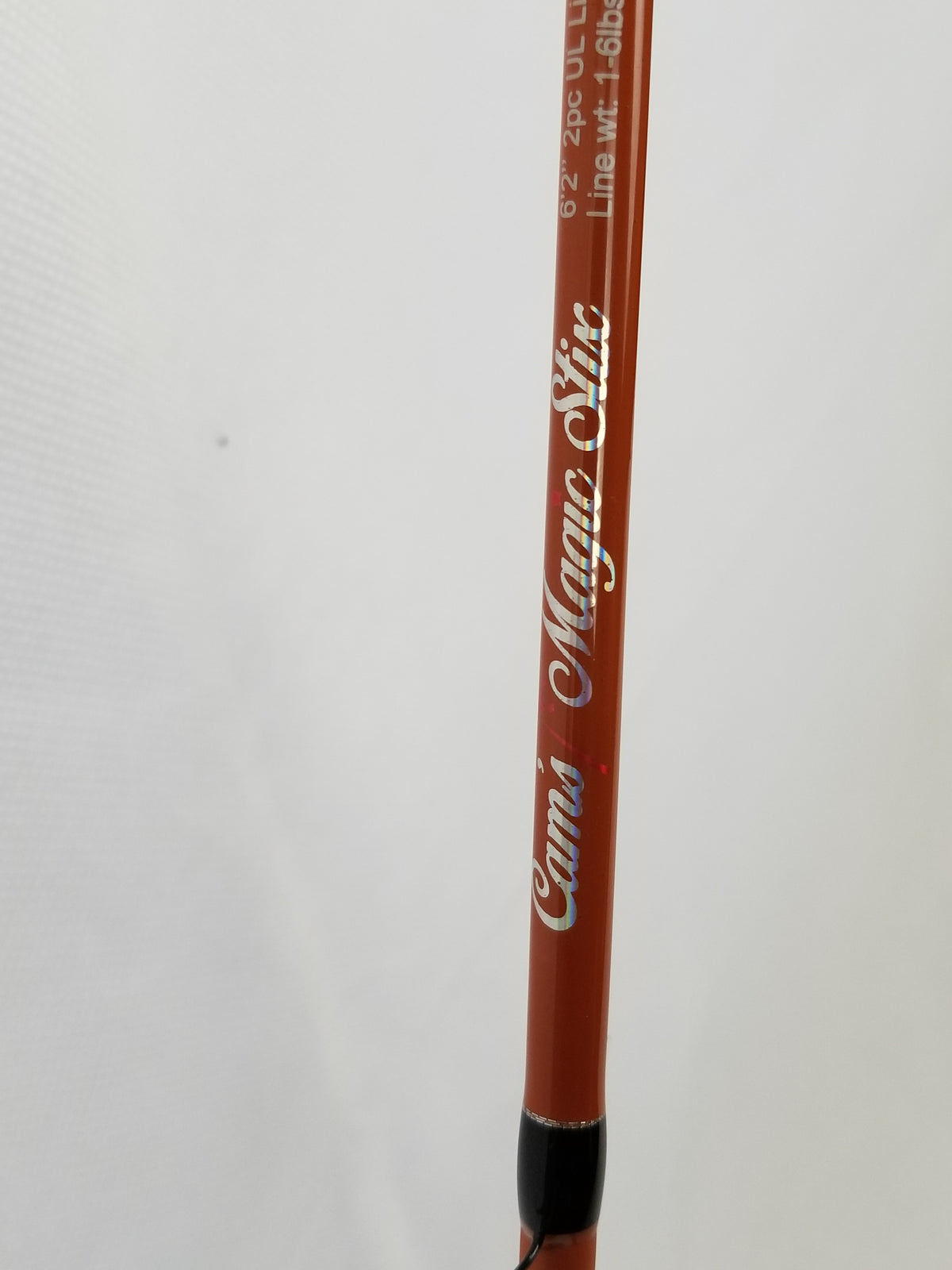 Cam's "Orange Poseidon" 6'2 ( 6+1 BB) Spinning Rod and Reel Combo
