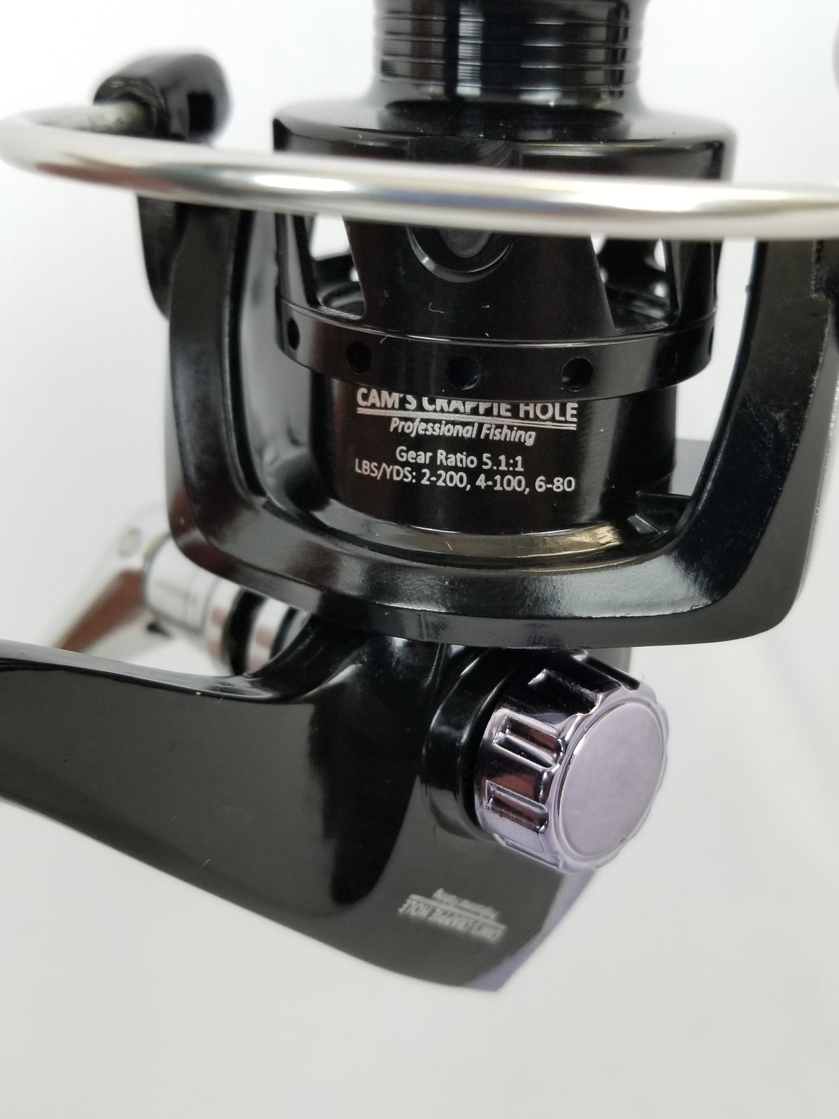 Cam's "Orange Poseidon" 6'2 ( 6+1 BB) Spinning Rod and Reel Combo