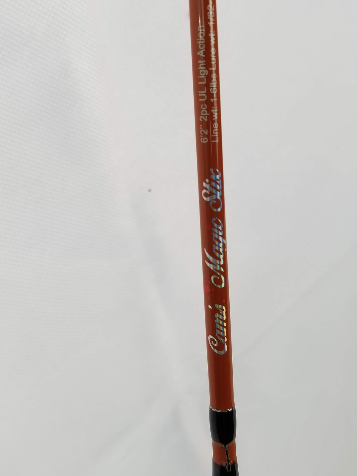 Cam's "Orange Poseidon" 6'6 Spinning Rod and Reel Combo
