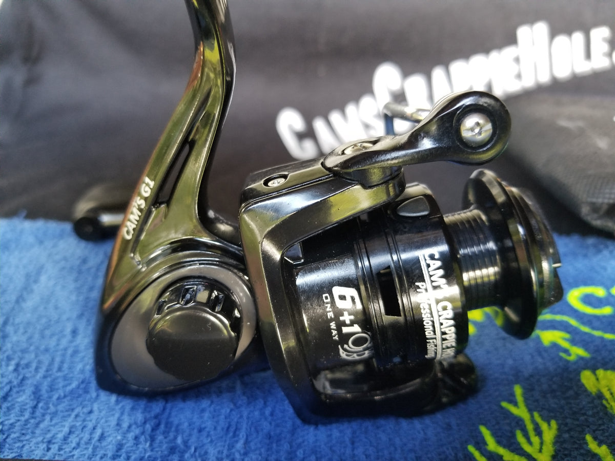 Cam's "Orange Poseidon" 6'2 ( 6+1 BB) Spinning Rod and Reel Combo