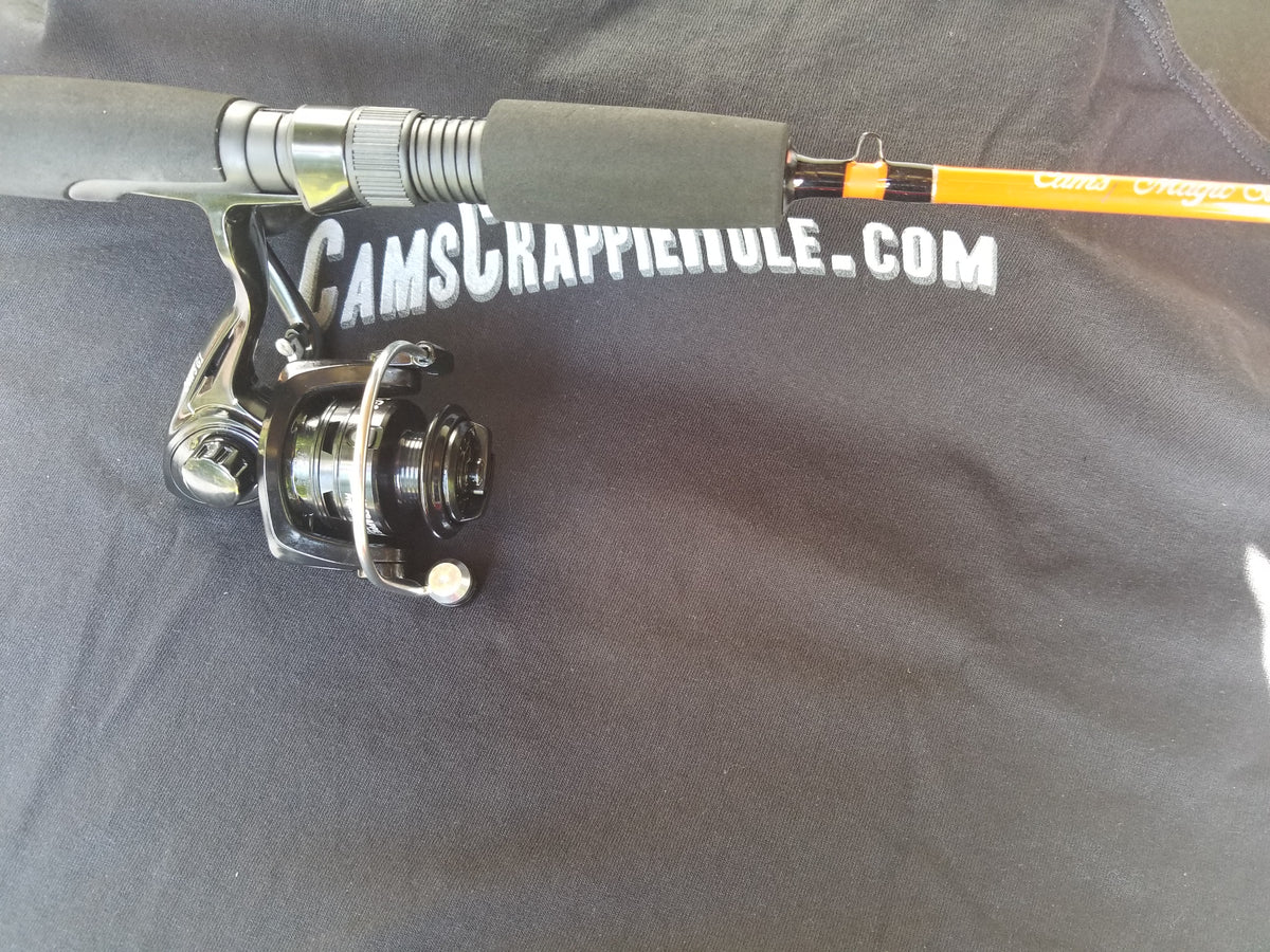 Cam's "Orange Poseidon" 6'6 Spinning Rod and Reel Combo