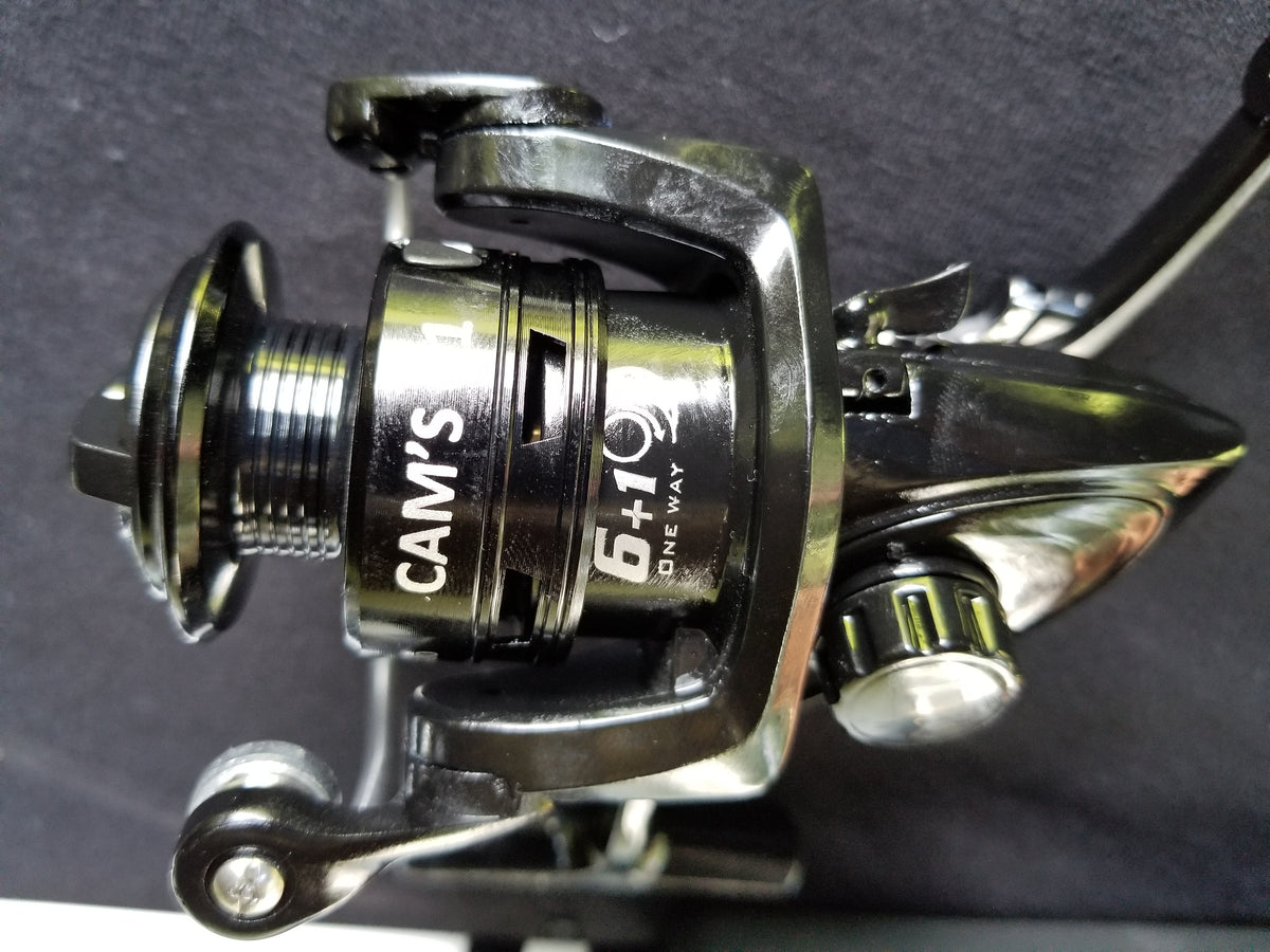 Cam's 10ft Yaannk Stick Combo Rod and Reel Tri-Color Tube Kit