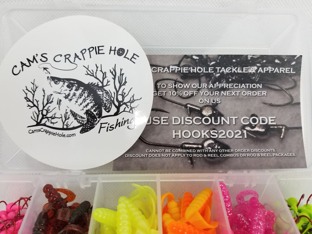 Cam's Double Tailed Shad Assortment Complete Package Kit (3)