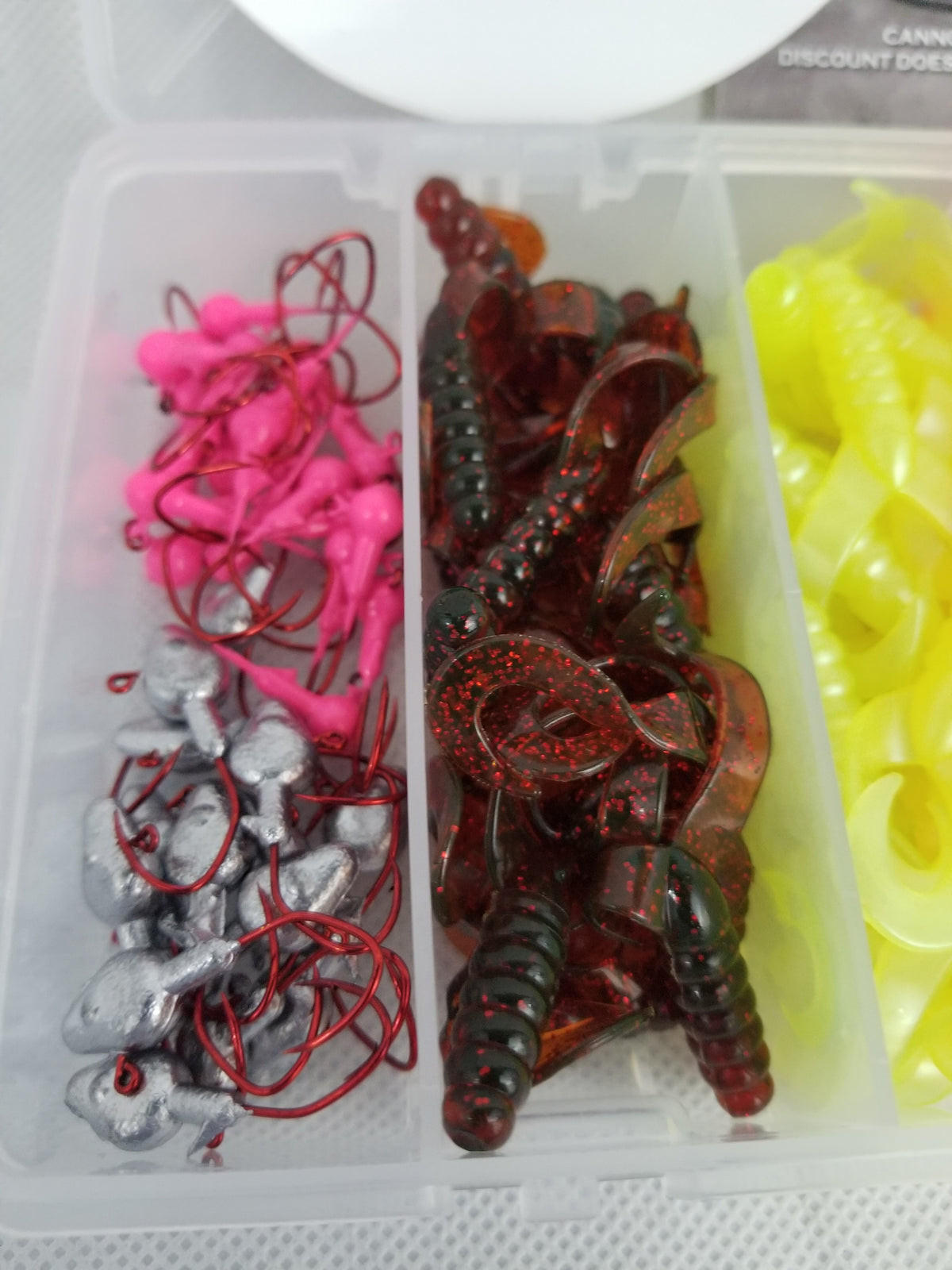 Cam's Double Tailed Shad Assortment Complete Package Kit (3)