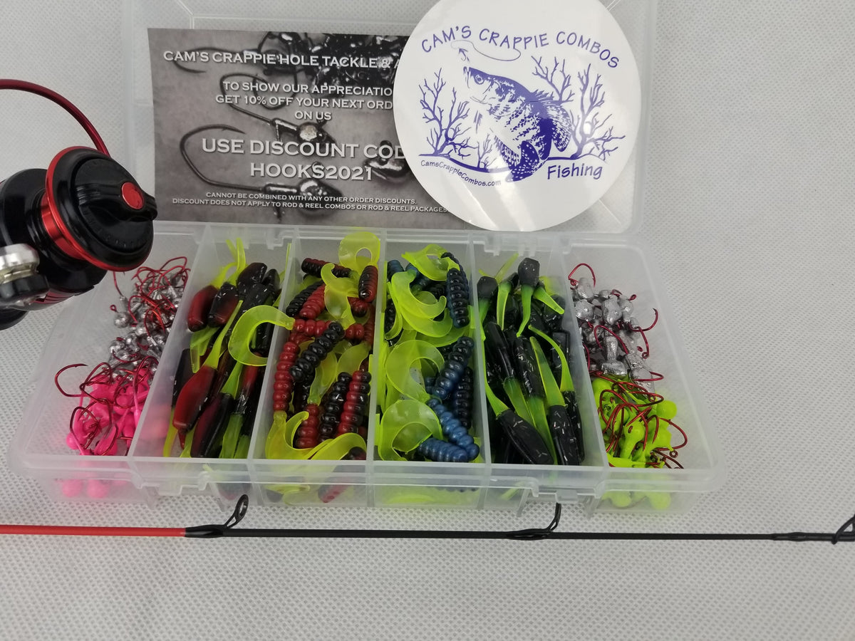The Viper Redd 6'6" Ft Carbon Fiber xtralite Rod and Reel Combo Kit