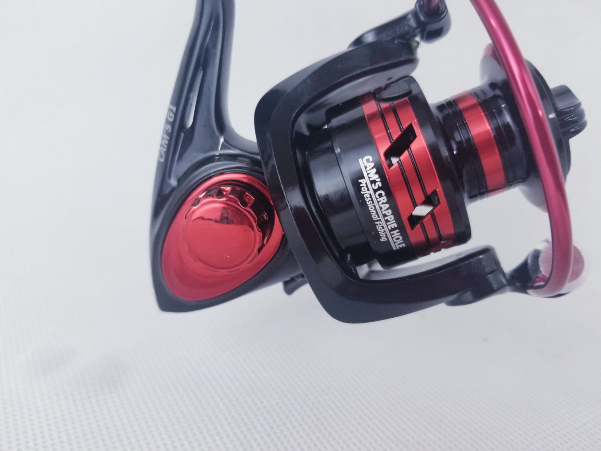 Cam's The Viper Redd" Complete 6'6"ft. Xtralite Carbon Fiber 9 Ball Bearing Rod & Reel Combo