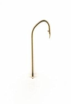 20 pc. 1/0 Cam's Nasty Bend "Minnow" Gold Hooks