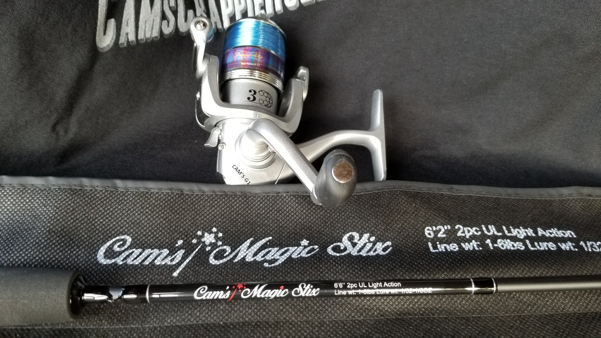 Cam's Magic Stik 6'2" (3) BB Spinning Combo