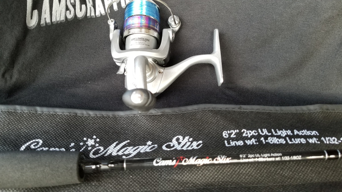 Cam's Magic Stik 6'2" (3) BB Spinning Combo