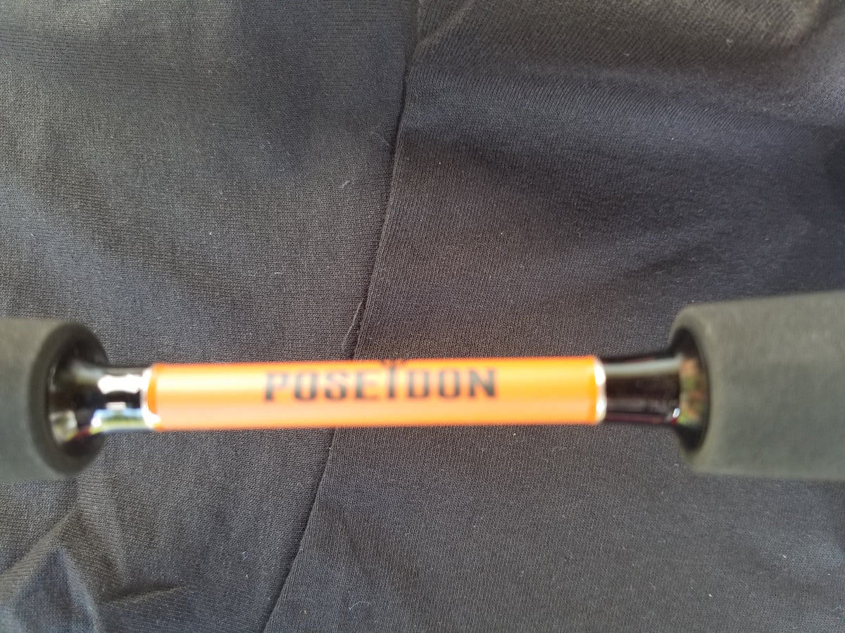 Cam's "Orange Poseidon" 6'2 ( 6+1 BB) Spinning Rod and Reel Combo