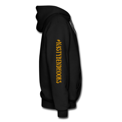 Yaannk Stik Black/Orange Neon Hoodie