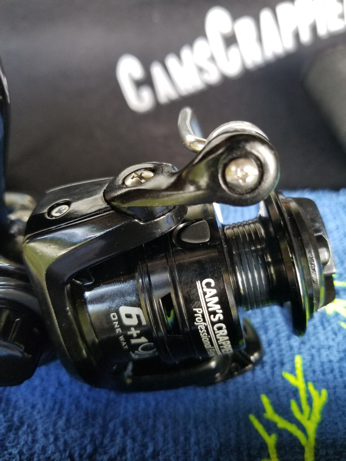 Cam's 9ft. 2pc. Yaannk Stik + 9 (BB) Cam's Xtralite Reel