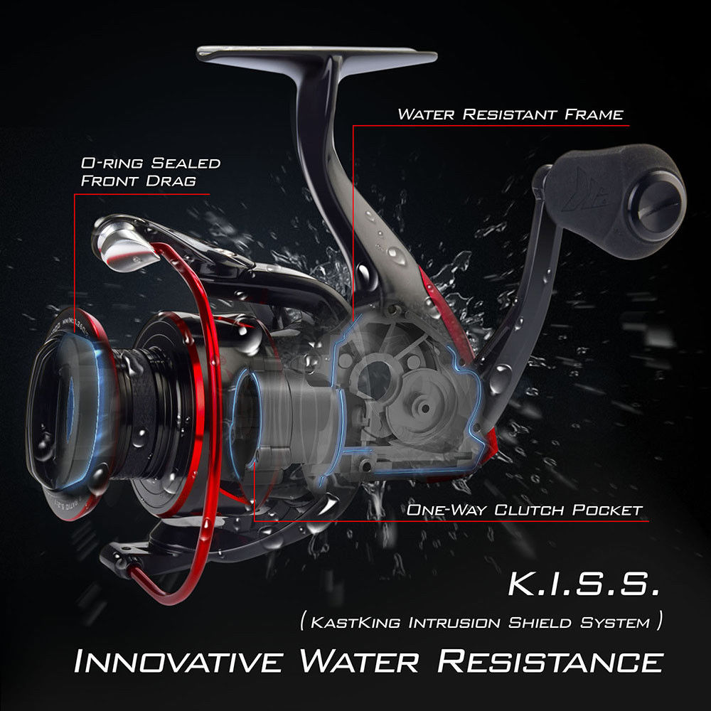 "The Viper Redd" 3(bb) 6'2"ft Rod & Reel Spinning Combo