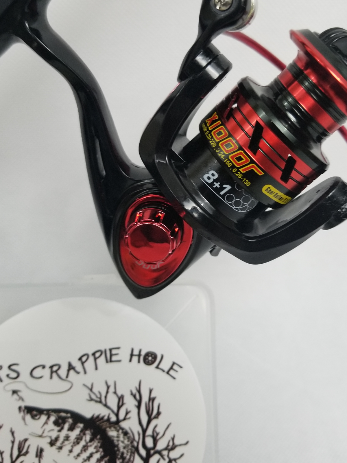 Cam's Complete 6'2" (8+1 BB Ball Bearing Reel) Magic Stix Curly Tail Combo  Special