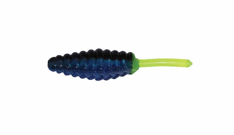 Cam's 1.5" "Fat Belly Thumper" Blue Black & Chartreuse