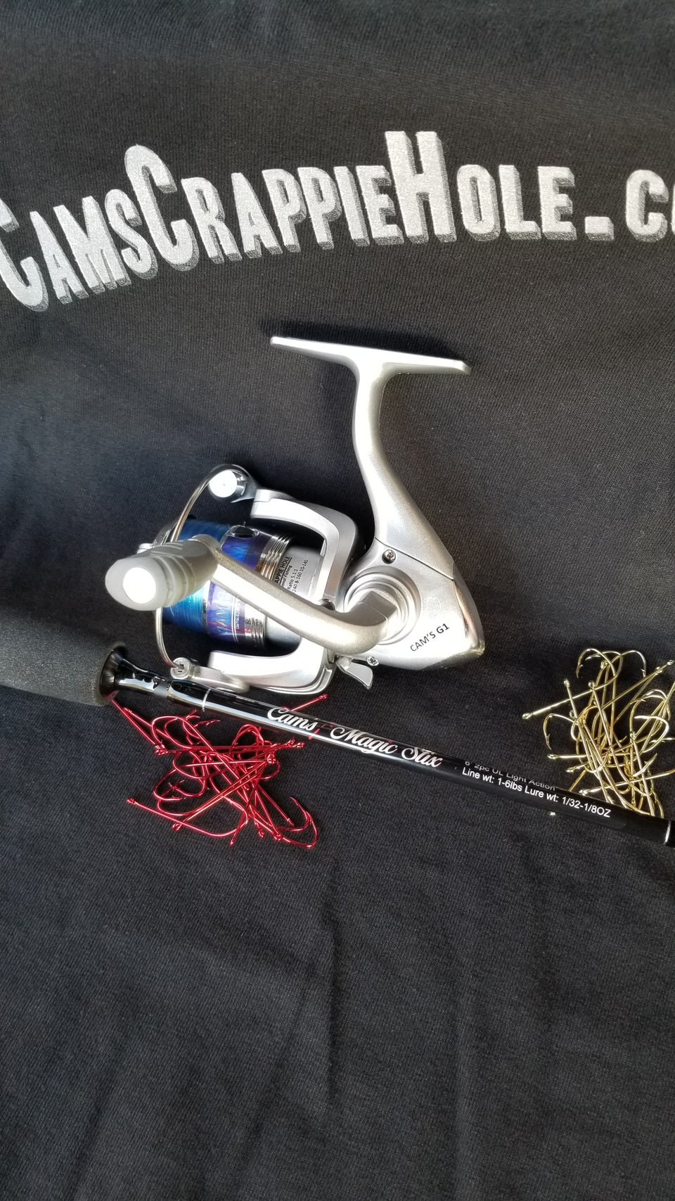 Cam's Magic Stik 6'0, (3BB) Spinning Combo