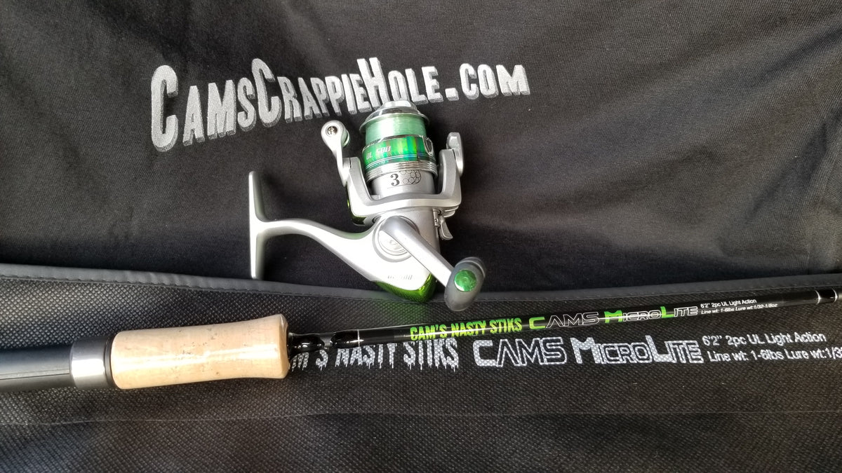 Cam's "Emerald" Nasty Stik MicroLite Rod and Reel Combo