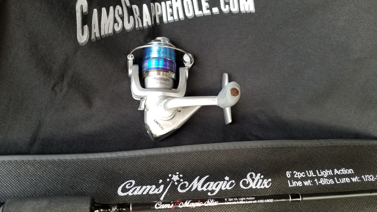 Cam's Magic Stik (3) BB 6'6" Spinning Combo