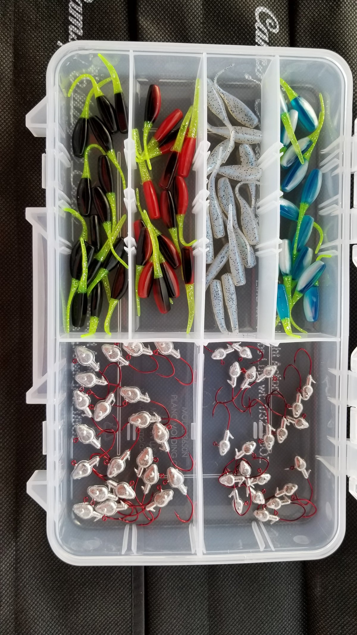 Cam's Nasty Bend Hook Stinger Shad Assortment Package (NO SUBSTITUTIONS)