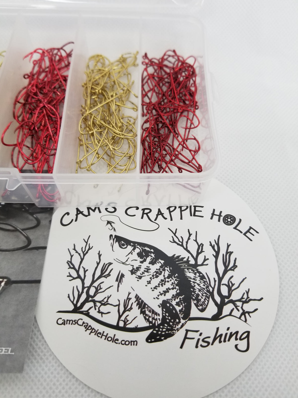 Cam's 120ct Fresh Water Specialty Crappie And Panfish Hook Kit