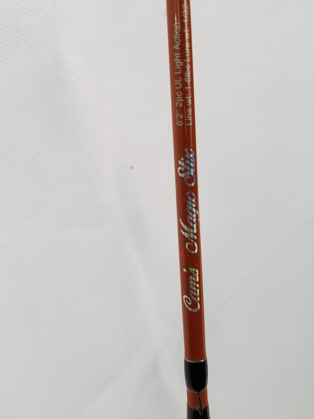 Cam's "Orange Poseidon"  6'0  Spinning rod and reel (6+1) Combo