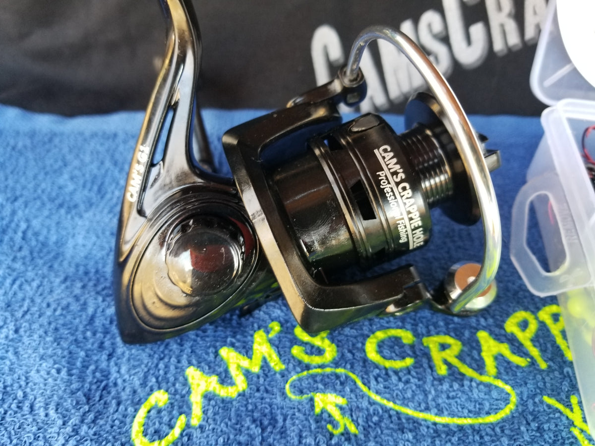 Cam's The Raven Complete 6ft. [BlackBird] Xtralite 7 (BB) Ball Bearing Reel Stinger Shad Combo Special