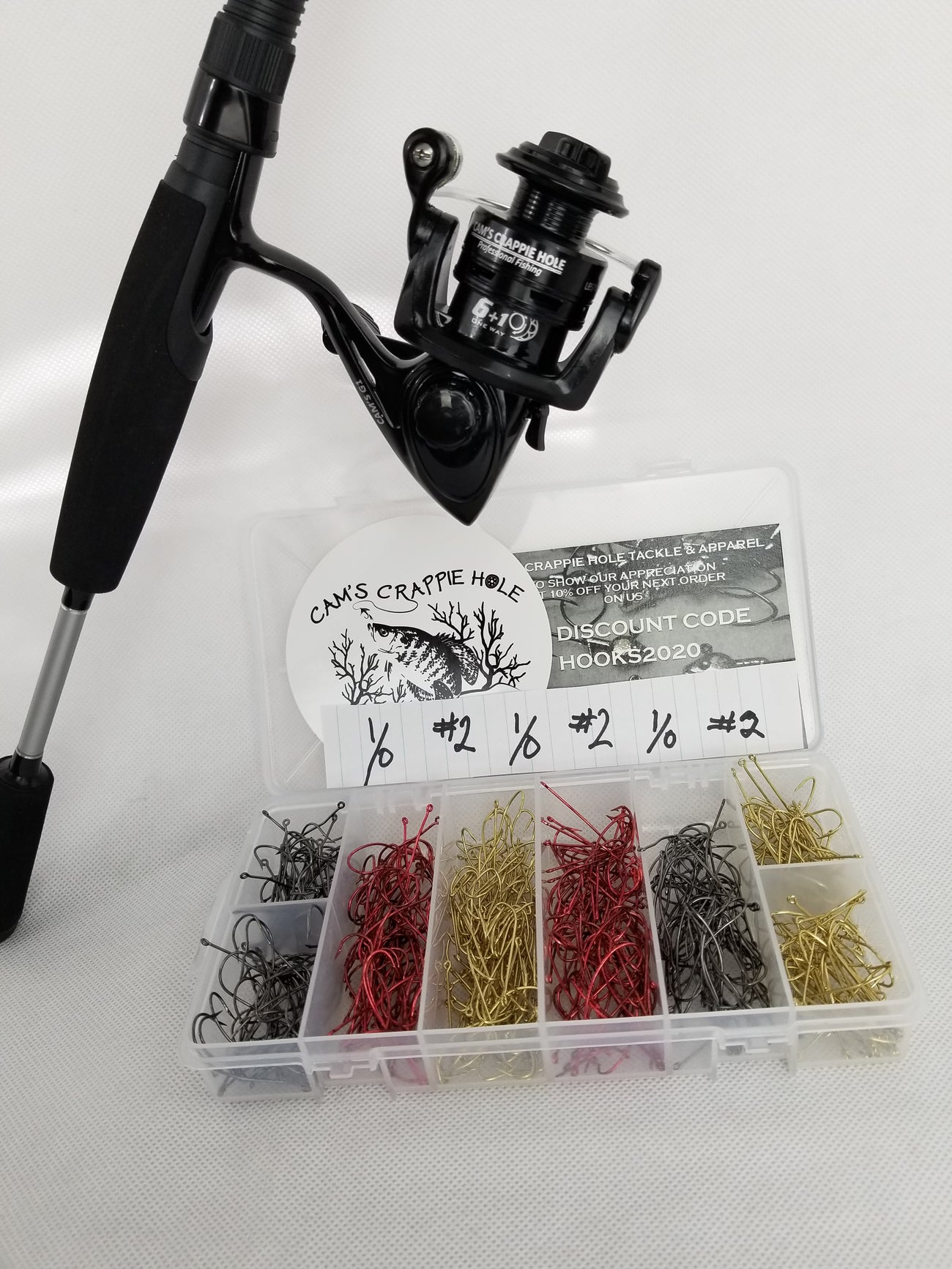 Cam's "Silver Stallion" Live Bait  Assortment 6'0 Combo Kit
