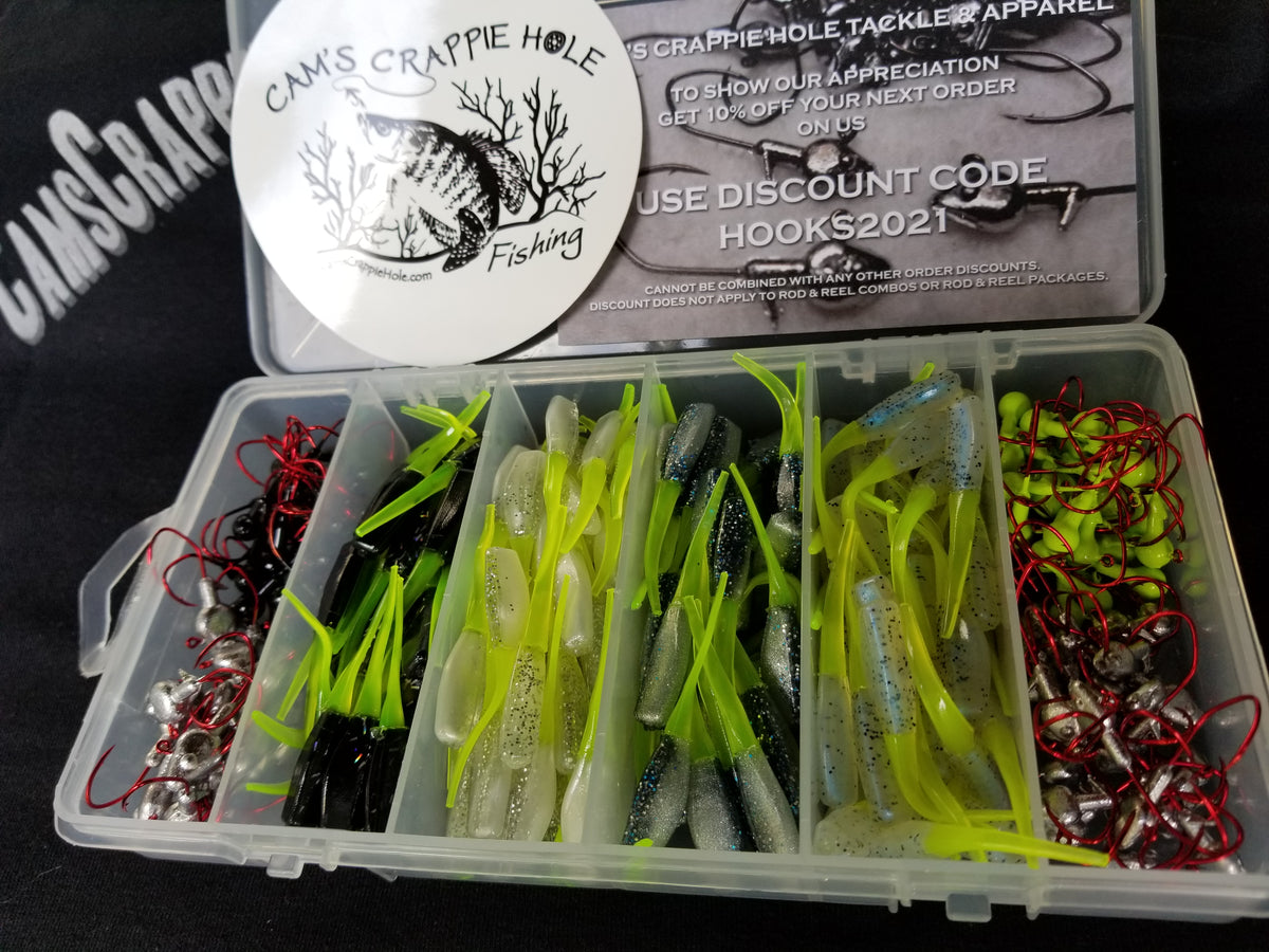 Cam's Clear Water Stinger Shad Kit (Exclusive Cam's Crappie Hole