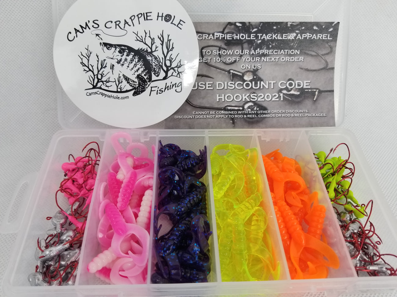 Cam's Double Tailed Shad Assortment Complete Package Kit (1)