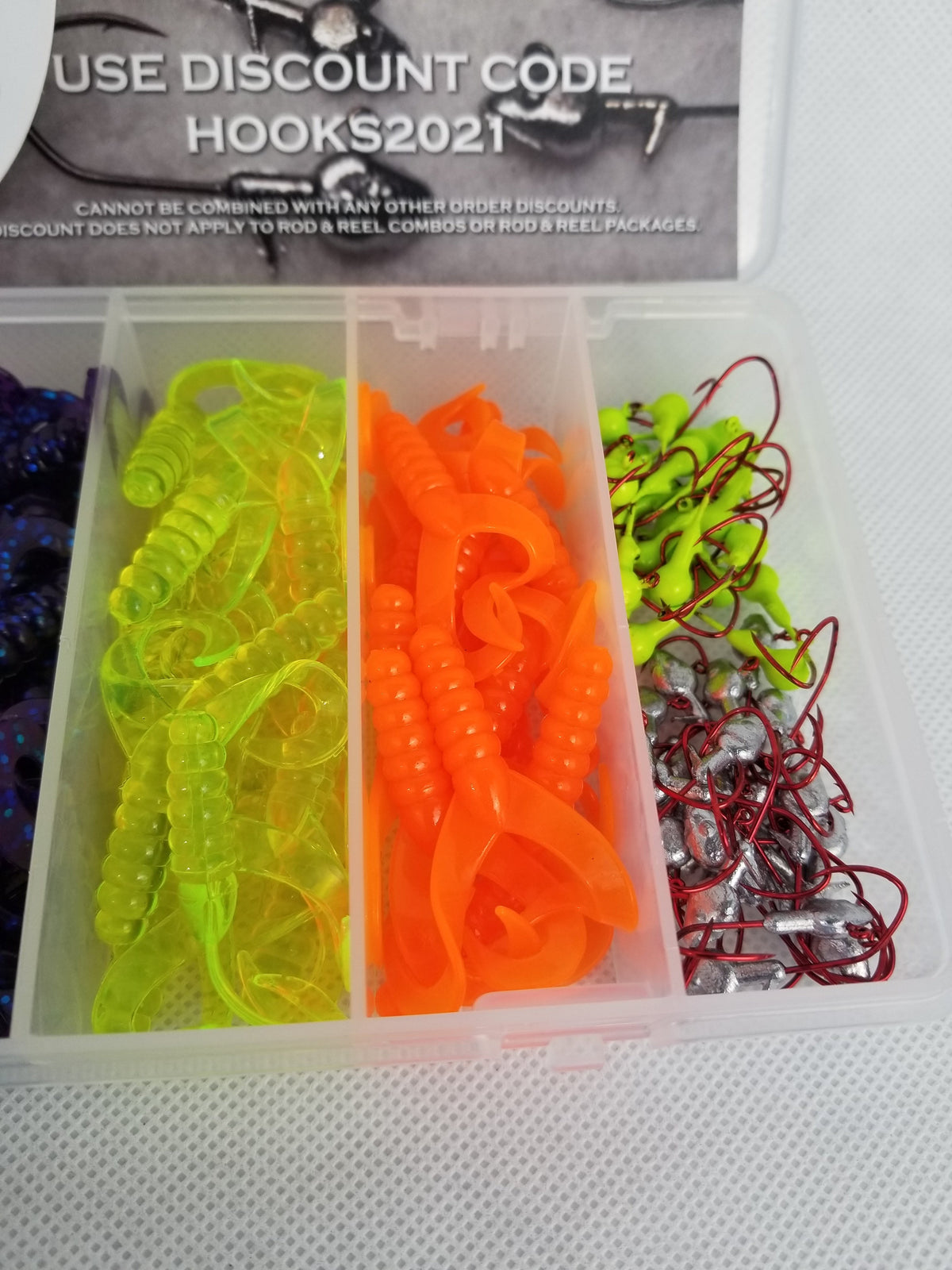 Cam's Double Tailed Shad Assortment Complete Package Kit (1)