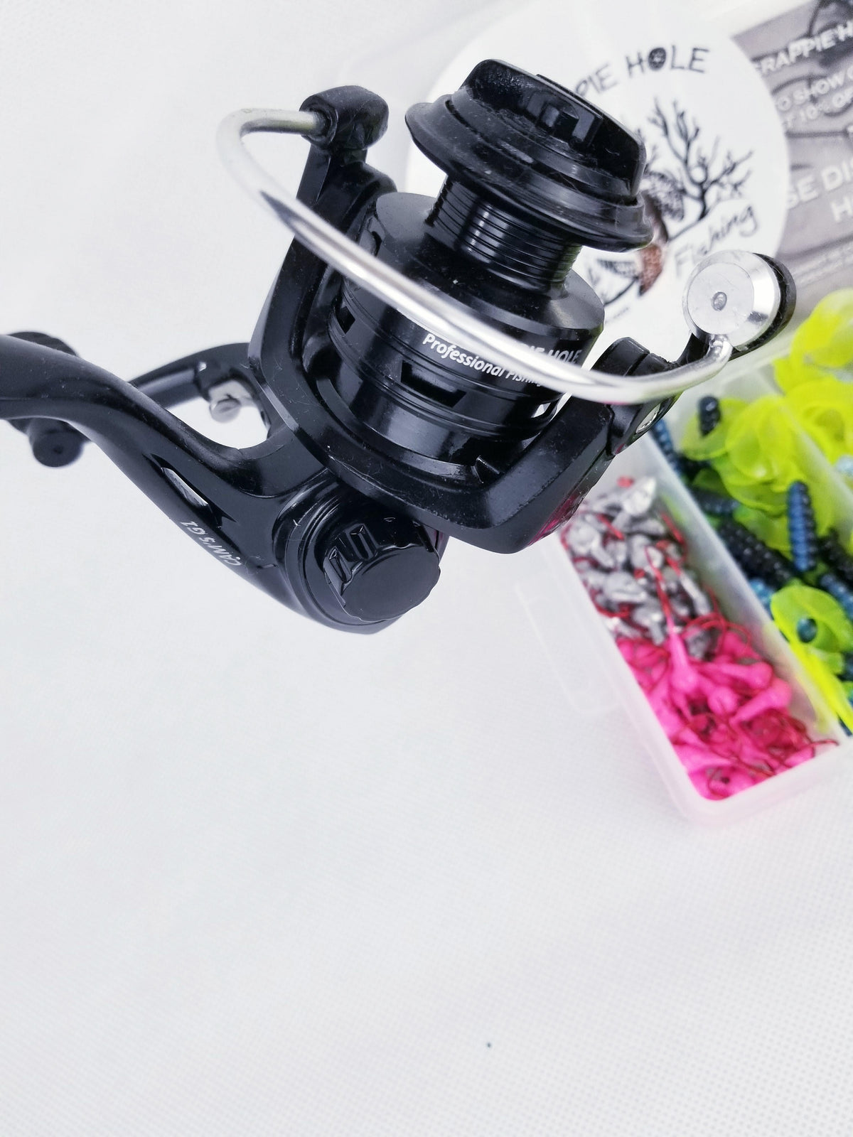 Cam's Complete 6'6" "Silver Stallion" 6+1 (BB) Ball Bearing Reel Signa Cam's CRAPPIE HOLE TACKLE & APPAREL Cam's Complete 6'6" "Silver Stallion" 6+1 (BB) Ball Bearing Reel Signa Cam's CRAPPIE HOLE TACKLE & APPAREL
