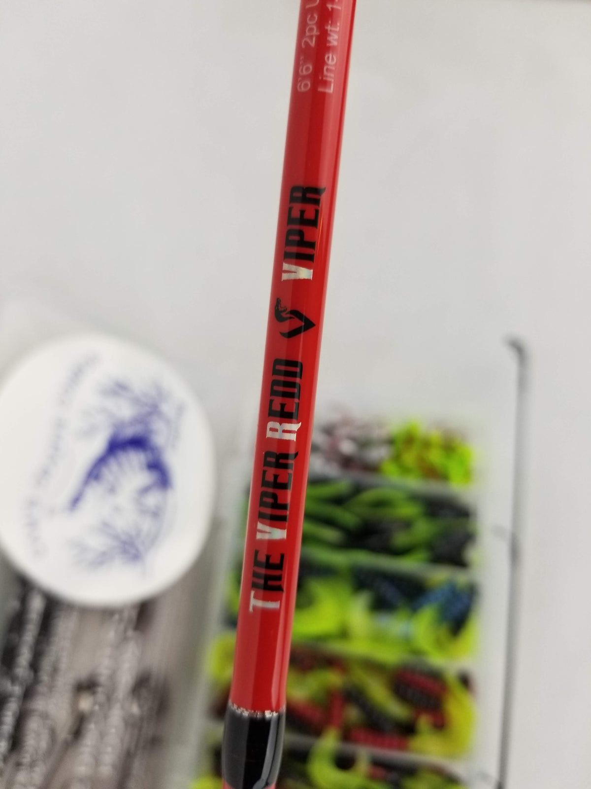 The Viper Redd 6'6" Ft  Carbon Fiber xtralite Rod and Reel Combo Kit