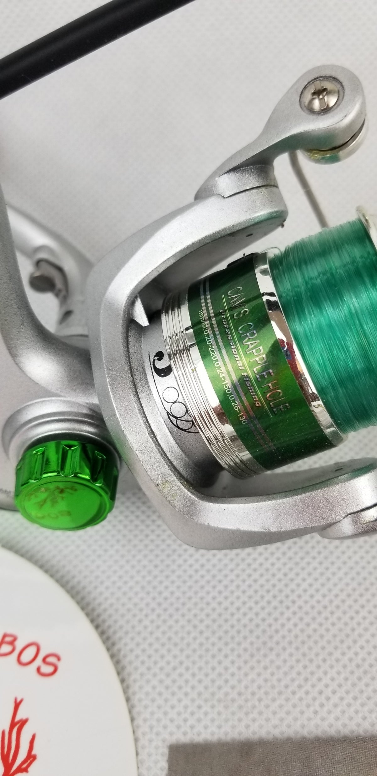 Cam's Starter 6' Pre-Spooled Emerald Green Trial Kit