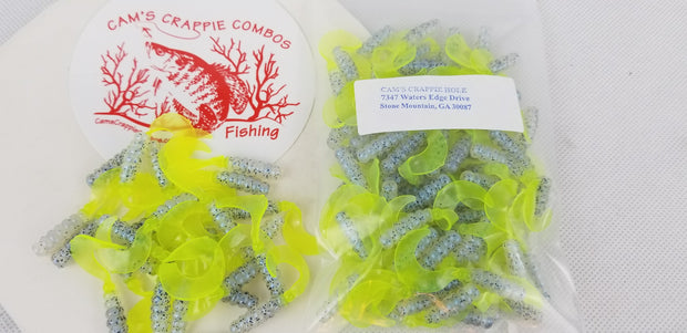 25 pc Cam's 1/8 Round Head Barb Collar Weedless Crappie Jig Head #2 Re –  Cam's CRAPPIE HOLE TACKLE & APPAREL