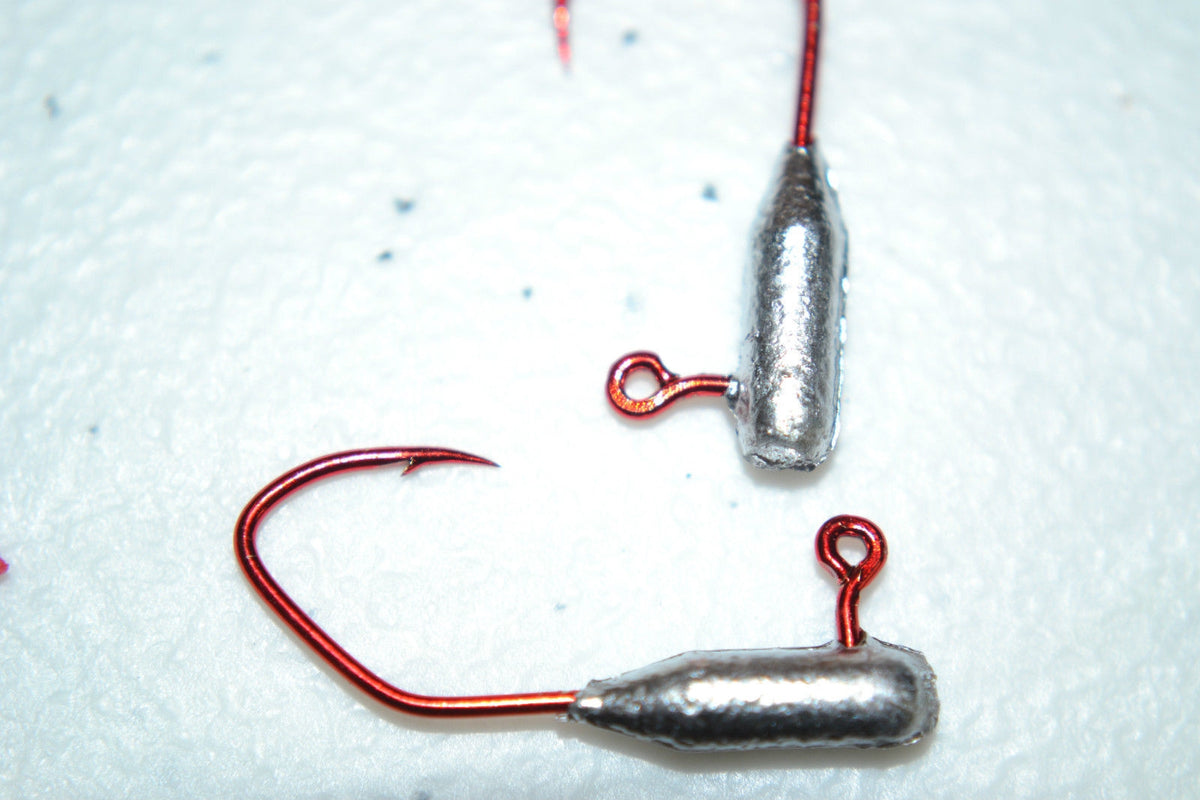 40 Cam's 1/16 Tube / Insert Jig Head #2 Red (Laser Sharp) Nasty Bend H –  Cam's CRAPPIE HOLE TACKLE & APPAREL