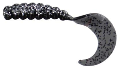 40 ct Cam's  2" Midnight MoonShine Shad  Crappie Soft  Jig &Trout,Bream,Panfish