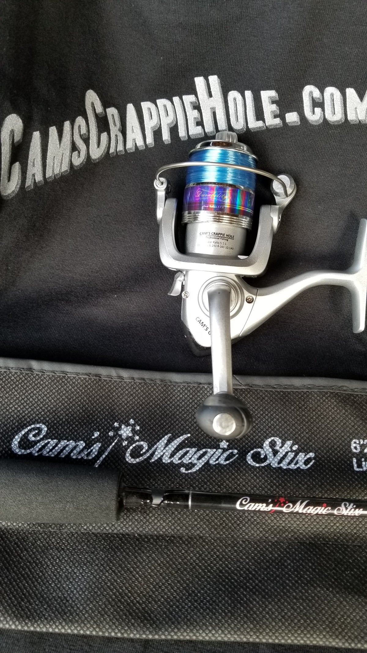 Cam's Magic Stik 6'2" (3) BB Spinning Combo