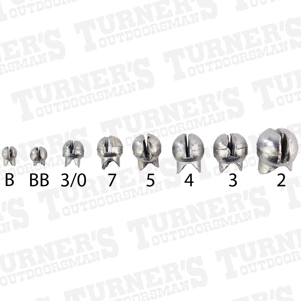 Split Shot Weight Size Chart Split Shot Weight Size Chart 100Pcs